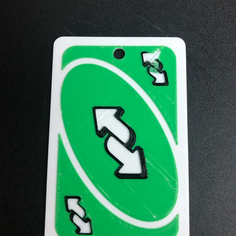 Uno Reverse Card: Keychain edition by Charlie Brunelle, Download free STL  model